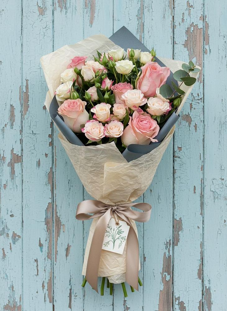 Букет цветов из: Розы в Марьянской