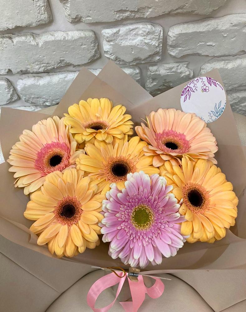 Букет цветов из: Герберы в Марьянской