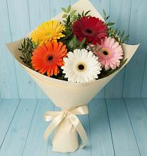 Букет цветов из:  Герберы в Марьянской