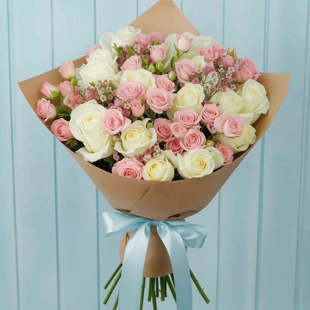 Букет цветов из: Розы в Марьянской