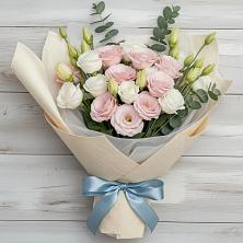 Букет цветов из:  Лизиантусы в Марьянской