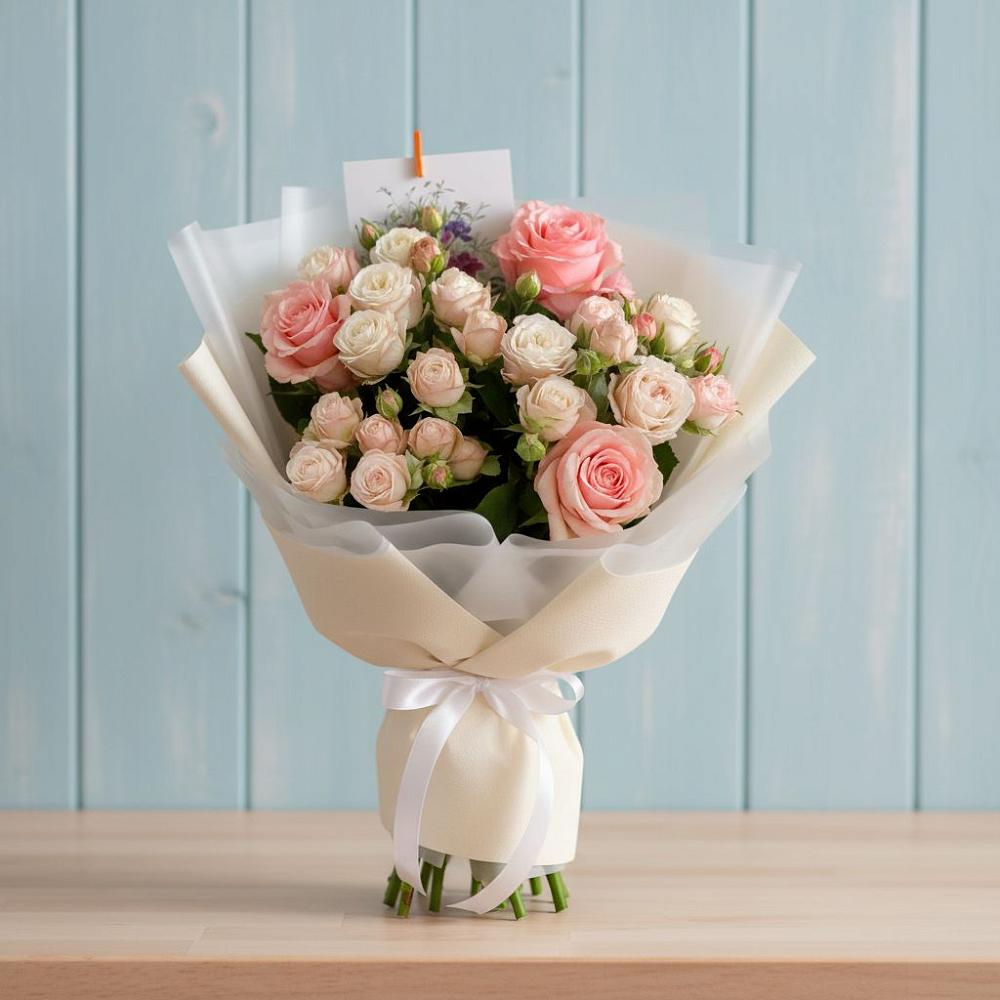 Букет цветов из: Розы в Марьянской