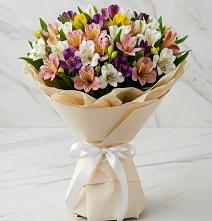 Букет цветов из:  Альстромерии в Марьянской