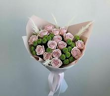 Букет цветов из:  Розы и Хризантемы #REPLACE_PRED# Марьянской