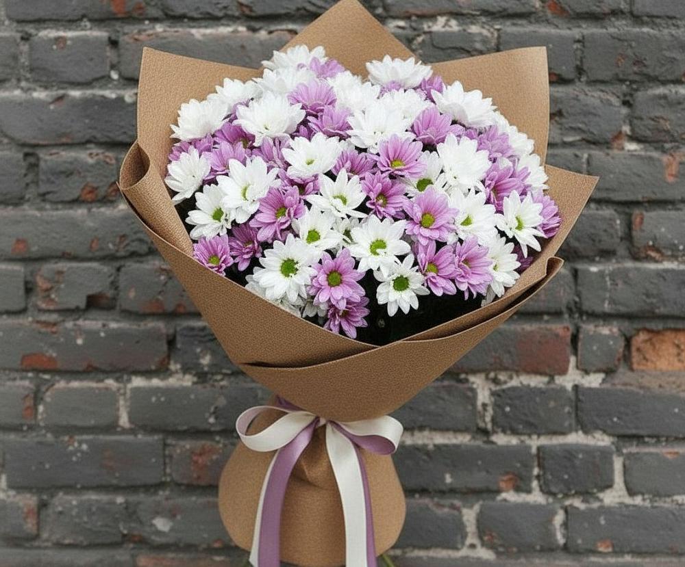 Букет цветов из: Хризантемы в Марьянской