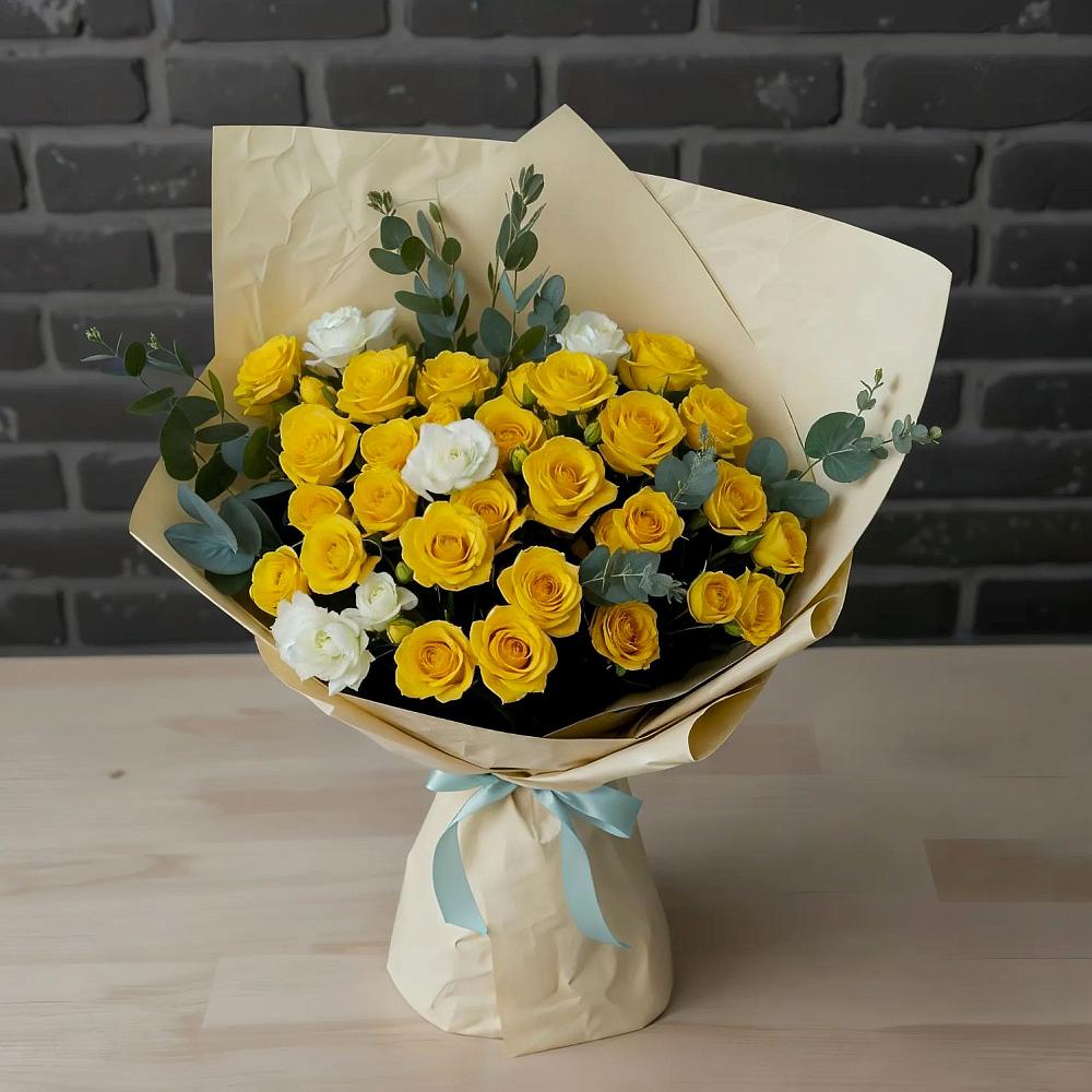 Букет цветов из: Розы в Марьянской