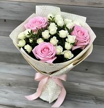 Букет цветов из:  Розы в Марьянской