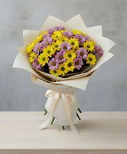 Букет цветов из:  Хризантемы в Марьянской