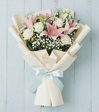 Букет цветов из:  Лилии #REPLACE_PRED# Марьянской