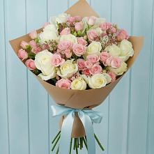 Букет цветов из:  Розы в Марьянской