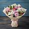 Букет цветов из: Хризантемы, Альстромерии и Розы в Марьянской